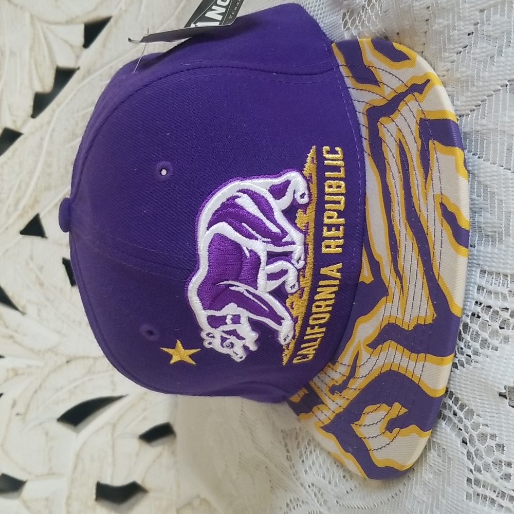 🖤4/$$25 NEW California Republic Purple Zebra color pattern by WANG
